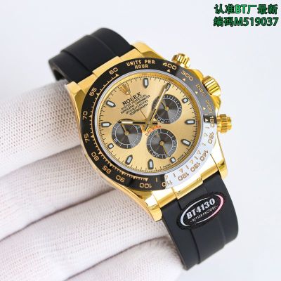 Better Factory ROLEX Factory Daytona 40*12.2MM 904L Steel 4130 Movement Watch